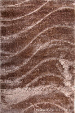 THERAPY 2228B 8555 Очень мягкий шелковистый ковер из полиэстровой нитки с высоким ворсом. Подойдет в спальню и гостиную 242х363