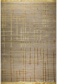 Килим MANYAS W1702 cbeige-gold polyester