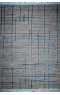 Килим MANYAS W1702 koyu gri-blue polyester