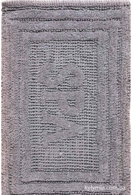 Коврик WOVEN RUG 80052 dkgrey