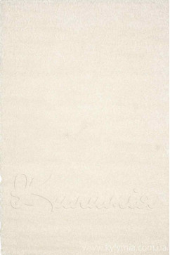 LOTUS pwhite-fwhite 11196 М'які пухнасті килими з високим ворсом з поліпропілену збережуть тепло і затишок у вашому домі. 242х363