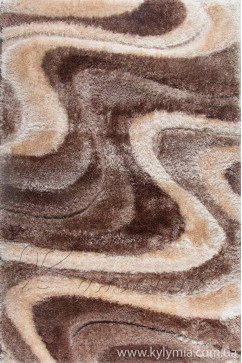 THERAPY 2194A 7964 Очень мягкий шелковистый ковер из полиэстровой нитки с высоким ворсом. Подойдет в спальню и гостиную 242х363