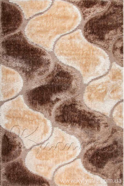 THERAPY 6663A 8203 Очень мягкий шелковистый ковер из полиэстровой нитки с высоким ворсом. Подойдет в спальню и гостиную 242х363