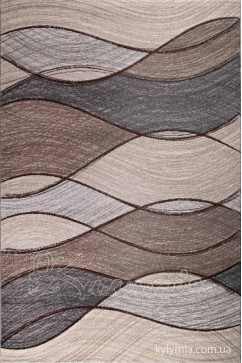 VENUS 7558D 15731 Килими з м'яким ворсом з високоякісного поліпропілену.  Підійдуть до інтер'єру в сучасному стилі. 242х363