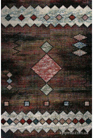 Килим RAINBOW 14 COLORS 4111A black