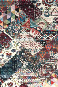 RAINBOW 14 COLORS 6922A 15983 Ковры из высококачественного полипропилена. Оригинальны  пестрыми и контрастными красками. 242х363