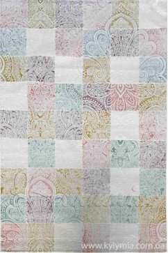 CONCORD 7427A 16058 Килим з м'якої акрилової нитки з невисоким ворсом і різноманітними фарбами для будь-якої кімнати. 242х363