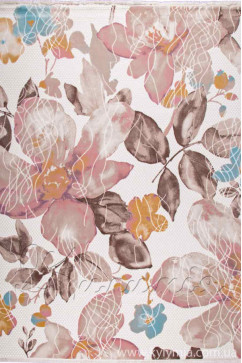 KASMIR AKIK 0050 14173 Килим з м'якої акрилової нитки з невисоким ворсом і різноманітними фарбами для будь-якої кімнати. 242х363