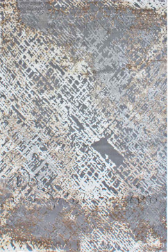 ZARA W3982 18027 Ковер из полиэстера, в современном винтажном стиле, мягкий, шелковистый. Подойдет в любую комнату. 242х363