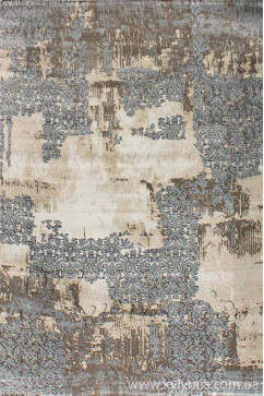 ZARA W6120 18035 Ковер из полиэстера, в современном винтажном стиле, мягкий, шелковистый. Подойдет в любую комнату. 242х363