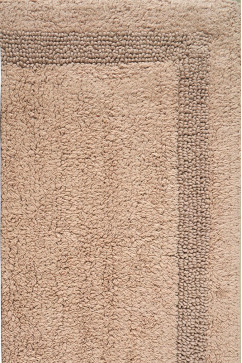 INSIDE beige 11409 Килимок для ванної з бавовни. Відмінно поглинає вологу, створить комфорт і затишок. Можна прати в ма 242х363