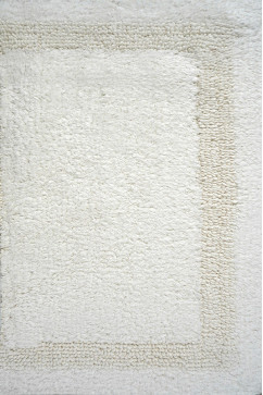 INSIDE cream 11410 Коврик для ванной из хлопка. Отлично поглощает влагу, создаст комфорт и уют. Можно стирать в машине. 242х363