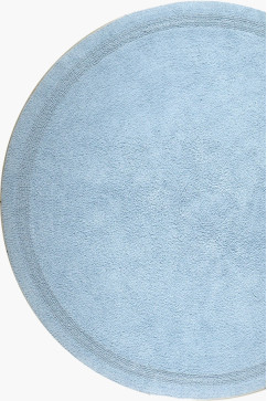 INSIDE ltblue 16227 Килимок для ванної з бавовни. Відмінно поглинає вологу, створить комфорт і затишок. Можна прати в ма 242х363