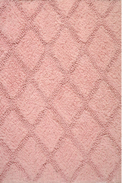 NETWORK lt pink 11629 Коврик для ванной из хлопка. Отлично поглощает влагу, создаст комфорт и уют. Можно стирать в машине. 242х363