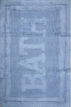 WOVEN RUG 16304 16688 Коврик для ванной из хлопка. Отлично поглощает влагу, создаст комфорт и уют. Можно стирать в машине. 242х363