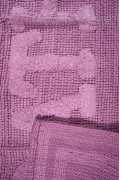 Коврик WOVEN RUG 16304 lilac-lilac