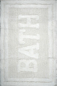 WOVEN RUG 16304 17263 Коврик для ванной из хлопка. Отлично поглощает влагу, создаст комфорт и уют. Можно стирать в машине. 242х363