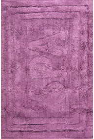 Коврик WOVEN RUG 80052 lilac-lilac
