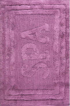 WOVEN RUG 80052 17267 Коврик для ванной из хлопка. Отлично поглощает влагу, создаст комфорт и уют. Можно стирать в машине. 242х363