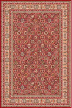 FARSISTAN 5683/700 6881 Класичні бельгійські килими високої щільності з натуральної вовни з насиченою палітрою фарб. 242х363