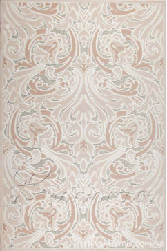 BOYUT 0011 3500 Килими з акрилу в світлих тонах.  Опуклі візерунки надають їм м'якість і хорошу теплоізоляцію. 242х363