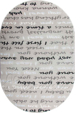 BOYUT 0022 6704 Килими з акрилу в світлих тонах.  Опуклі візерунки надають їм м'якість і хорошу теплоізоляцію. 242х363