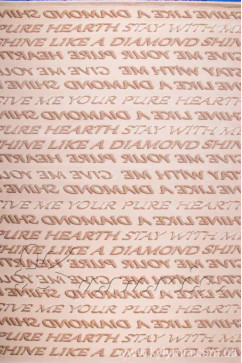 BOYUT 0023 8169 Ковры из акрила  в светлых тонах. Выпуклые узоры придают им мягкость и  хорошую теплоизоляцию. 242х363