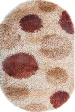 BUTIK 0002-37 5424 Високоворсний килим з поліпропілену і поліестеру з рельєфним візерунком. Добре чиститься пилососом 242х363