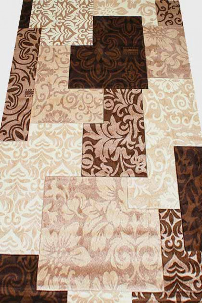 Ковер DAISY CARVING 8430A ivory-brown