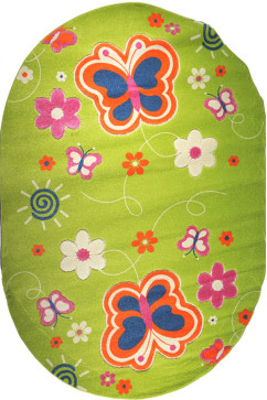 FULYA 8C66B 10524 Ідеальний килимок в дитячу кімнату з різноманітними малюнками, не викликає алергію. 242х363