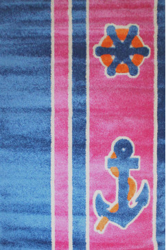 FULYA 8F87A 10988 Идеальный коврик в детскую комнату с разнообразными рисунками, не вызывает аллергию. 242х363