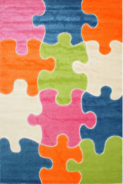 FULYA 8C10A 17046 Ідеальний килимок в дитячу кімнату з різноманітними малюнками, не викликає алергію. 242х363