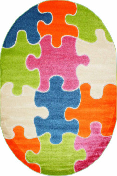 FULYA 8C10A 17047 Ідеальний килимок в дитячу кімнату з різноманітними малюнками, не викликає алергію. 242х363