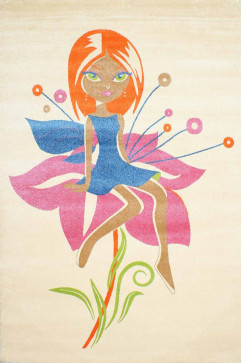 FULYA 8D18A 8361 Ідеальний килимок в дитячу кімнату з різноманітними малюнками, не викликає алергію. 242х363