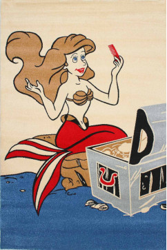 FULYA 8D16A 8510 Ідеальний килимок в дитячу кімнату з різноманітними малюнками, не викликає алергію. 242х363