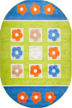 FULYA 8912A 1262 Идеальный коврик в детскую комнату с разнообразными рисунками, не вызывает аллергию. 242х363