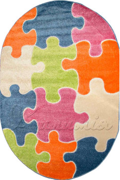 FULYA 8C10A 10106 Ідеальний килимок в дитячу кімнату з різноманітними малюнками, не викликає алергію. 242х363