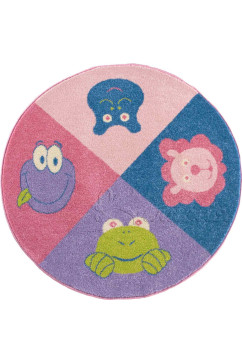 FULYA 8D69A 3728 Ідеальний килимок в дитячу кімнату з різноманітними малюнками, не викликає алергію. 242х363