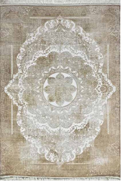 JADDOR R757D 17332 Богатые турецие ковры из акрила с древесной ниткой австралийсого эвкалипта большой плотности. 242х363