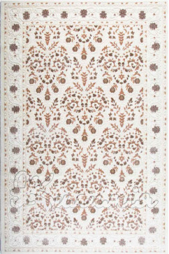 KASMIR MODA 0009 4160 Килими з акрилу в світлих тонах.  Опуклі візерунки надають їм м'якість і хорошу теплоізоляцію. 242х363