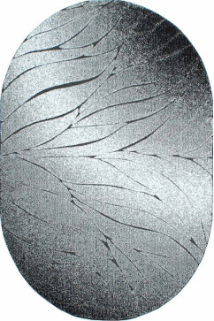 LUNA 2460A 10589 Високоворсний килим з поліпропілену і поліестеру з рельєфним візерунком. Добре чиститься пилососом 242х363