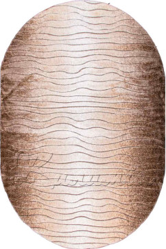 LUNA 2432A 10564 Високоворсний килим з поліпропілену і поліестеру з рельєфним візерунком. Добре чиститься пилососом 242х363