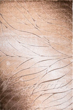 LUNA 2460A 10586 Високоворсний килим з поліпропілену і поліестеру з рельєфним візерунком. Добре чиститься пилососом 242х363