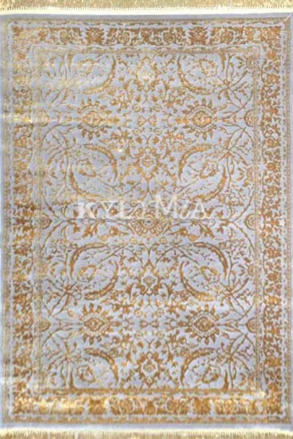 Ковер MANYAS W1699 lgrey-gold polyester