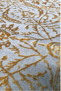 Килим MANYAS W1699 lgrey-gold polyester