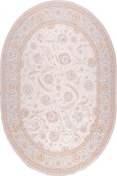 MYRAS 9497A 10602 Килими виконані з акрилу і вовни в витонченої класики в світлих тонах з тонким рельєфним візерунком. 242х363