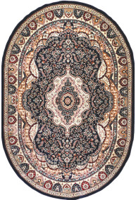 Ковер QUEEN-80 6865A dark blue