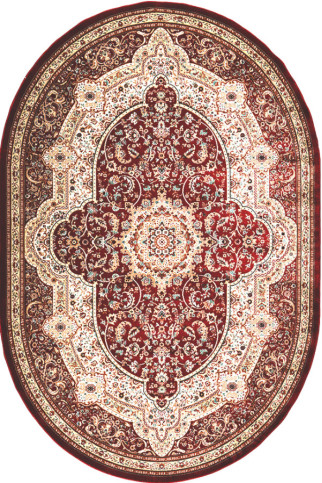 QUEEN-80 6857A 11160 Тонкие ковры из полиэстра - иммитация шелка, в классическом стиле, придают изысканность и роскошь. 322х483