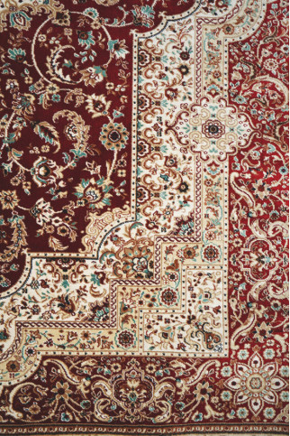 QUEEN-80 6857A 11161 Тонкие ковры из полиэстра - иммитация шелка, в классическом стиле, придают изысканность и роскошь. 322х483
