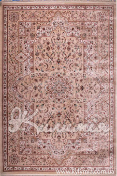 QUEEN-80 6857A 11159 Тонкие ковры из полиэстра - иммитация шелка, в классическом стиле, придают изысканность и роскошь. 242х363